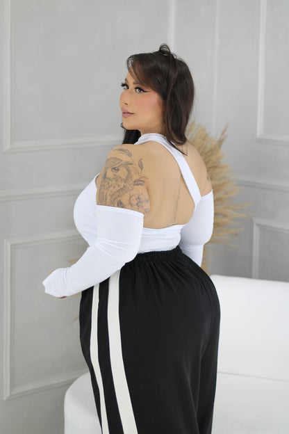 Calça Plus Size Pantalona - Cód. 0360