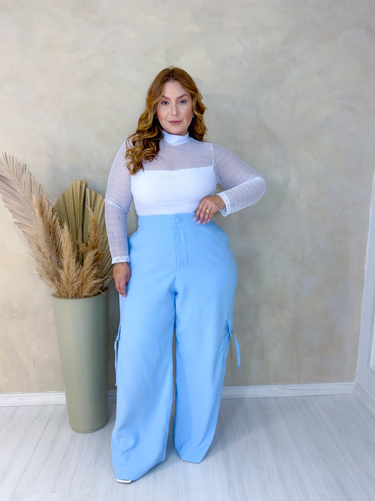 Cropped Plus Size Branco - Cód.0440
