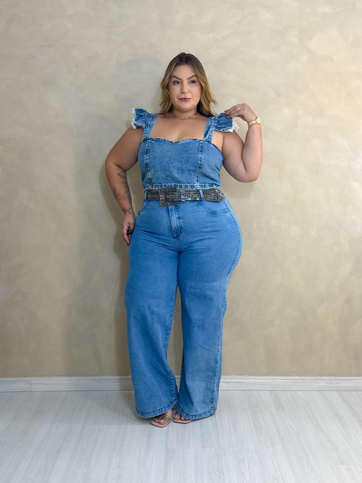 Calça Jeans Plus Size - Cód. 0341