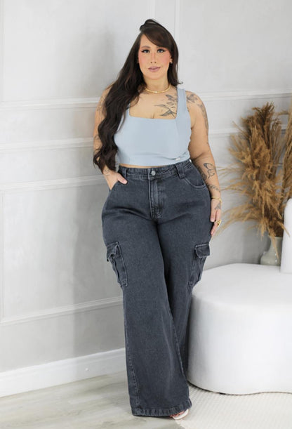 Calça Jeans Plus Size Sem Elastano - Cód. 0364