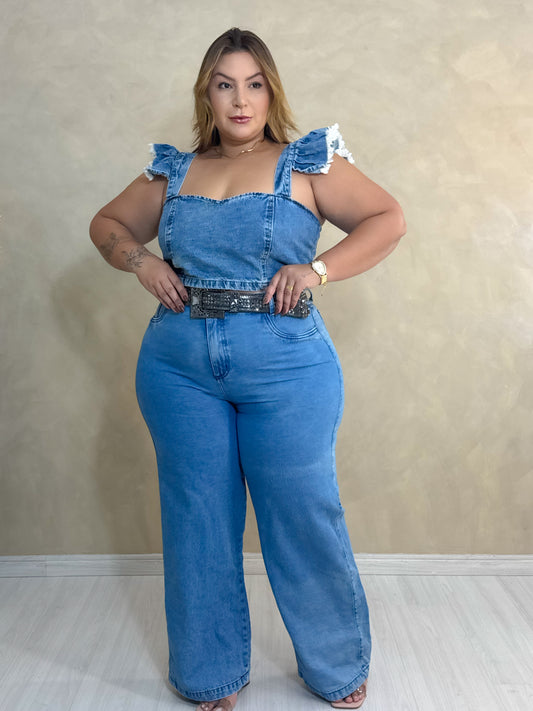 Cropped Jeans Plus Size - Cód. 0342