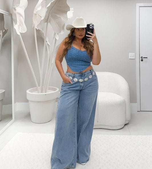 Calça Jeans Plus Size - Cód. 0039 ( pré venda previsão de envios 15/09)