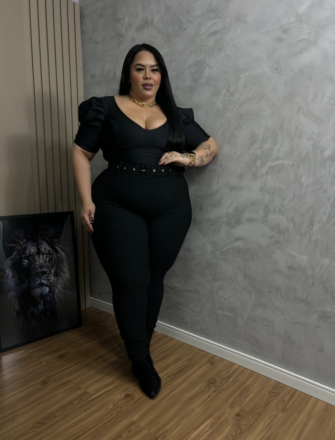 Cropped Plus Size em Poliamida Premium - Cód. 0133