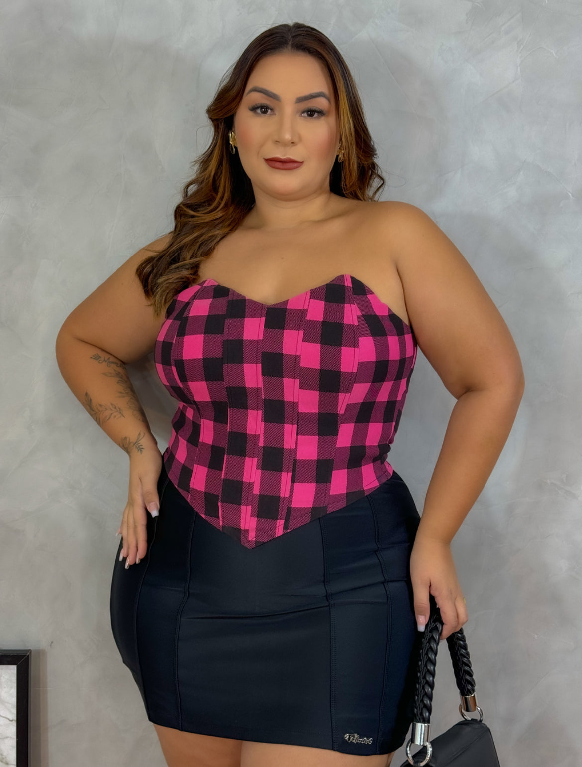 Cropped Plus Size em Bengaline Premium - Cód. 0130