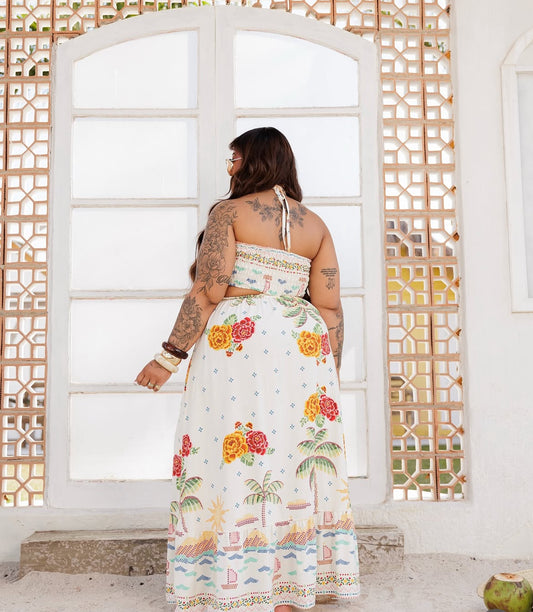Vestido Plus Size Multiforma - Cód.0444