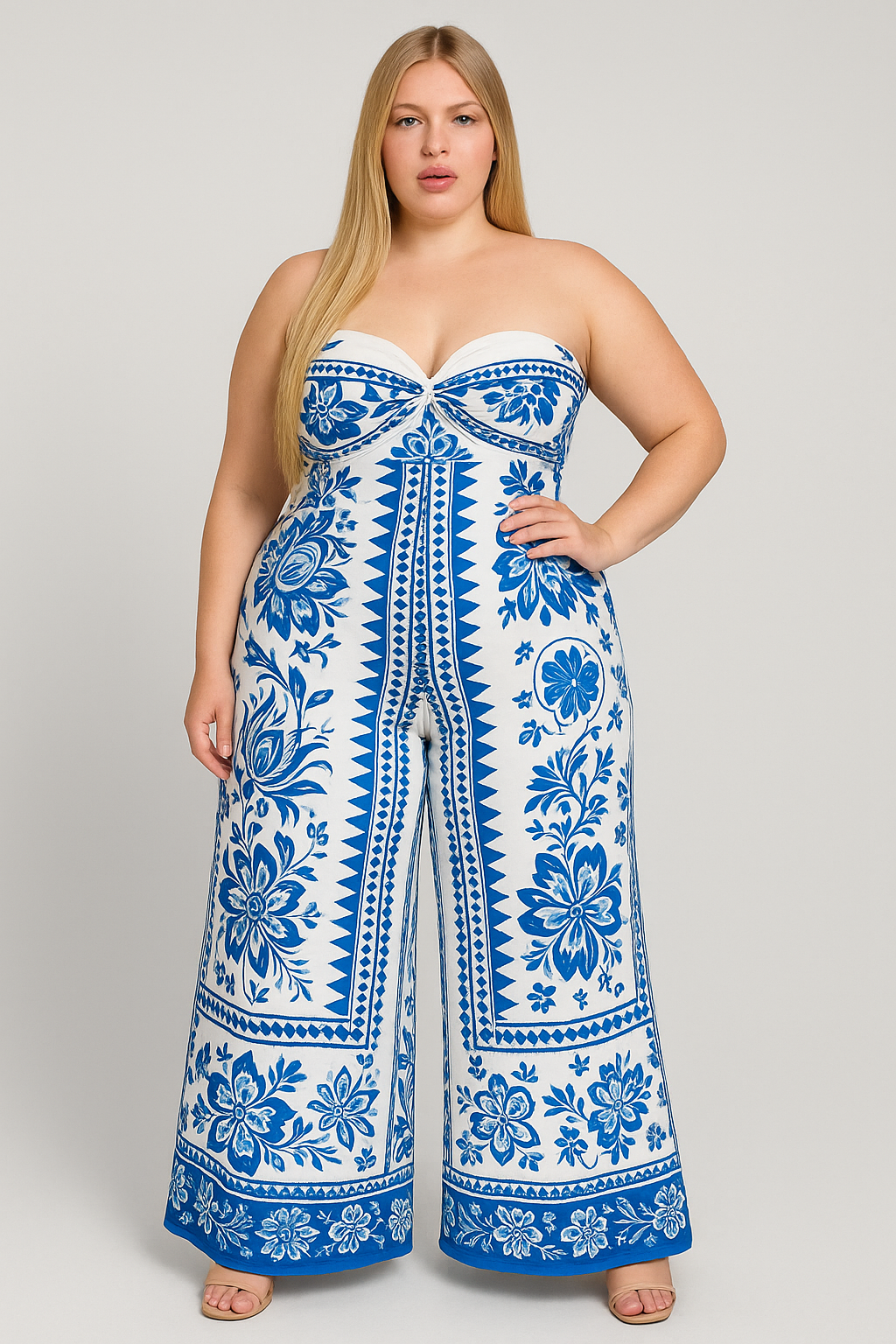 Macacão Plus Size Tomara Que Caia - Cód.0409